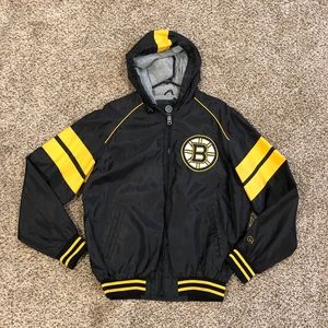 NHL Boston bruins windbreaker zipup